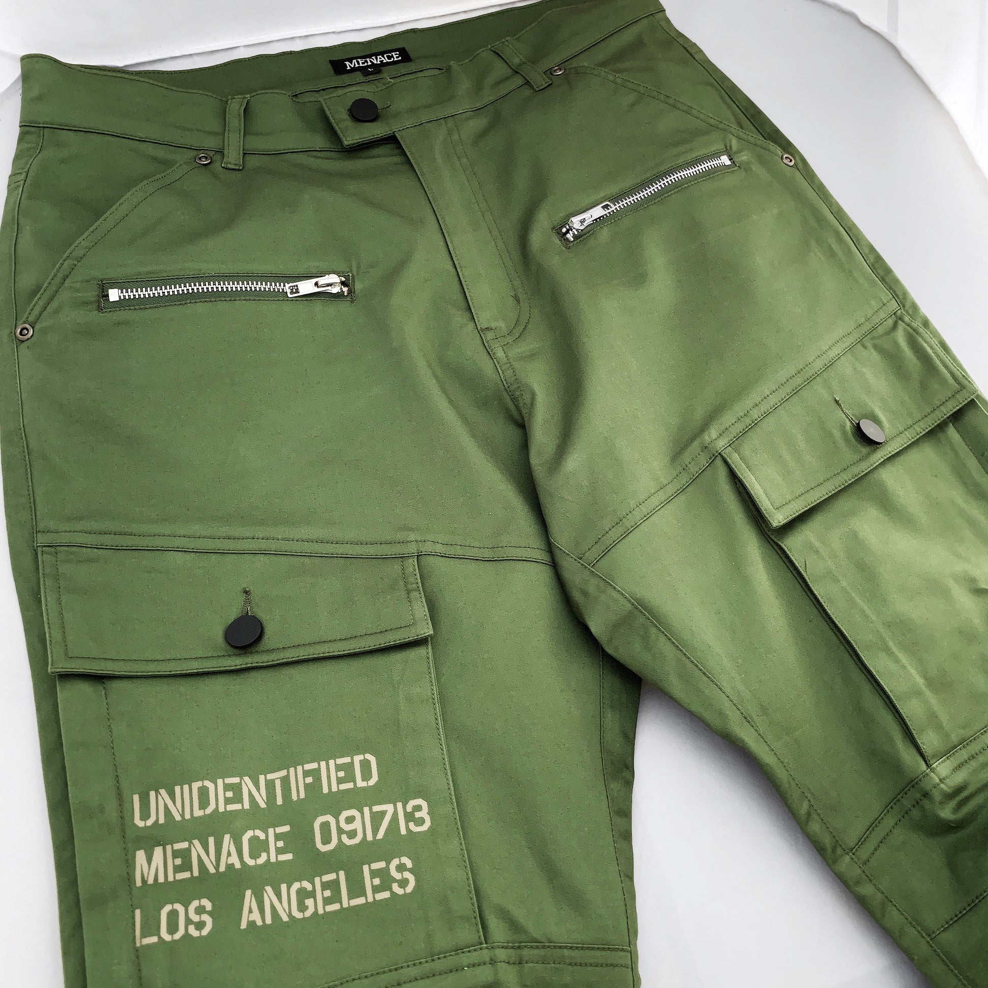 UNIDENTIFIED CARGO TWILL PANTS by MENACE