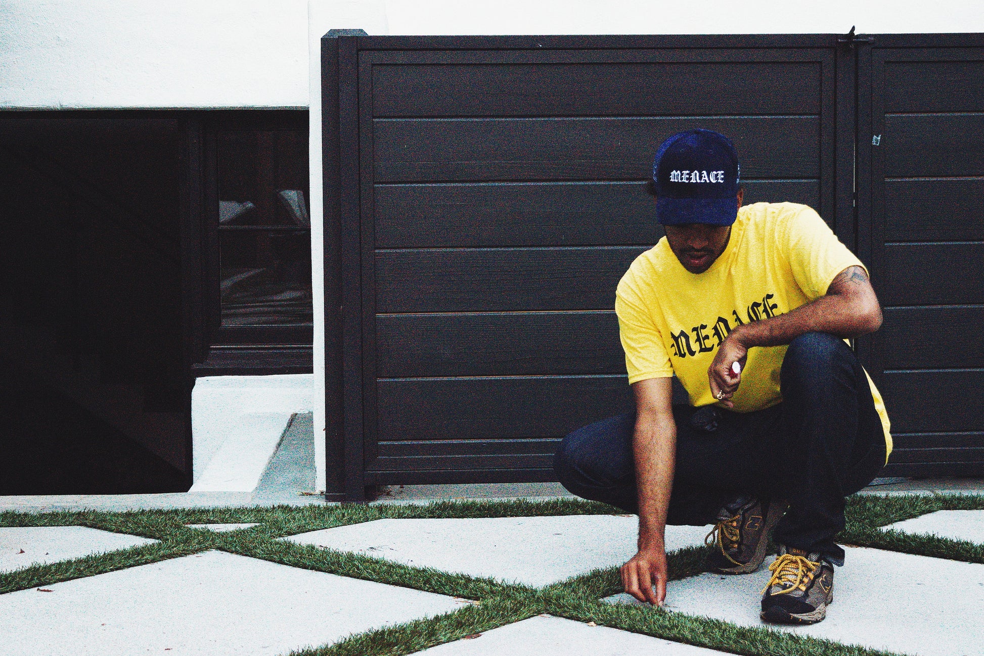 BREAK THE RULES CORDUROY CAP by MENACE