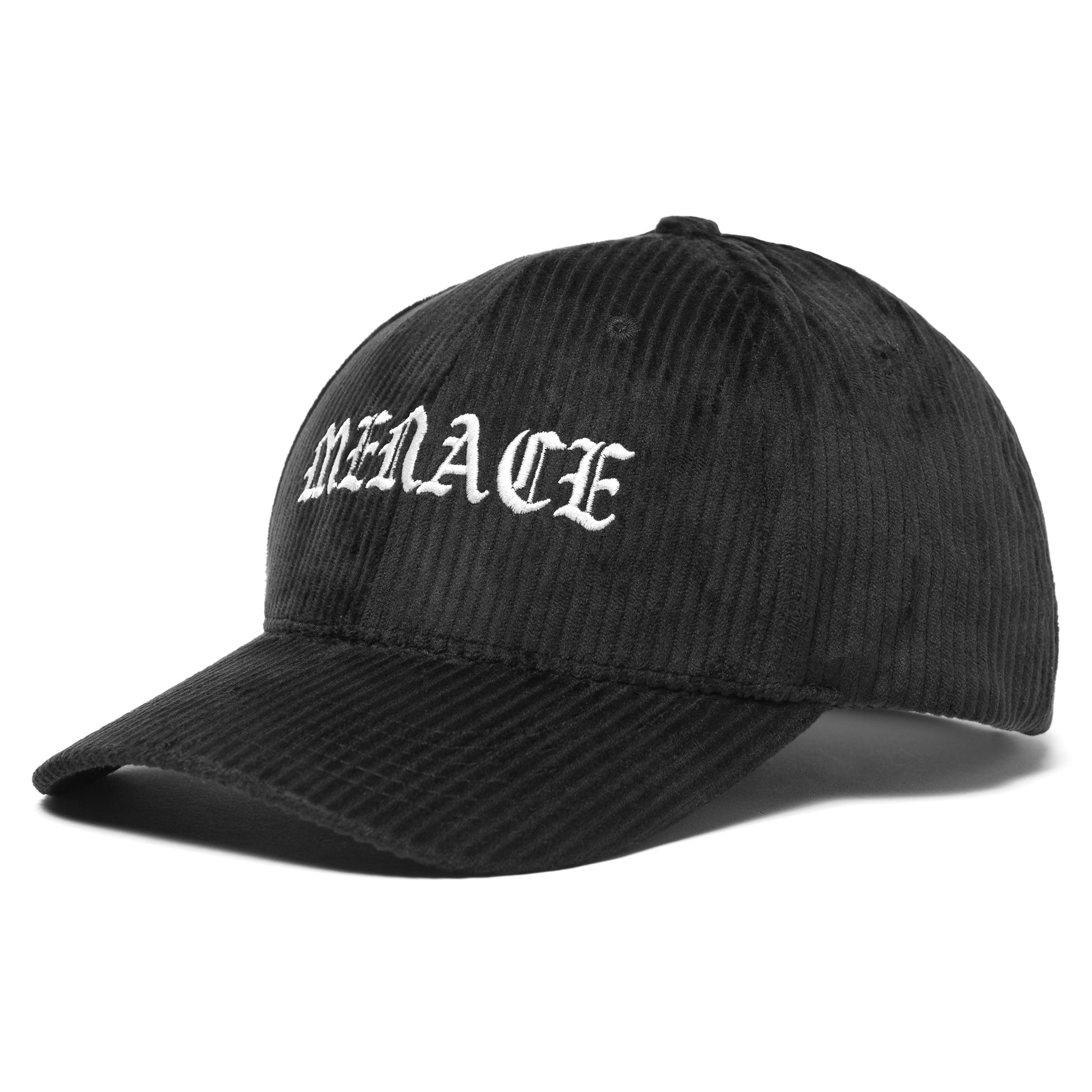 NO ONE IN THE WORLD OWES YOU SHIT CORDUROY LOGO CAP by MENACE
