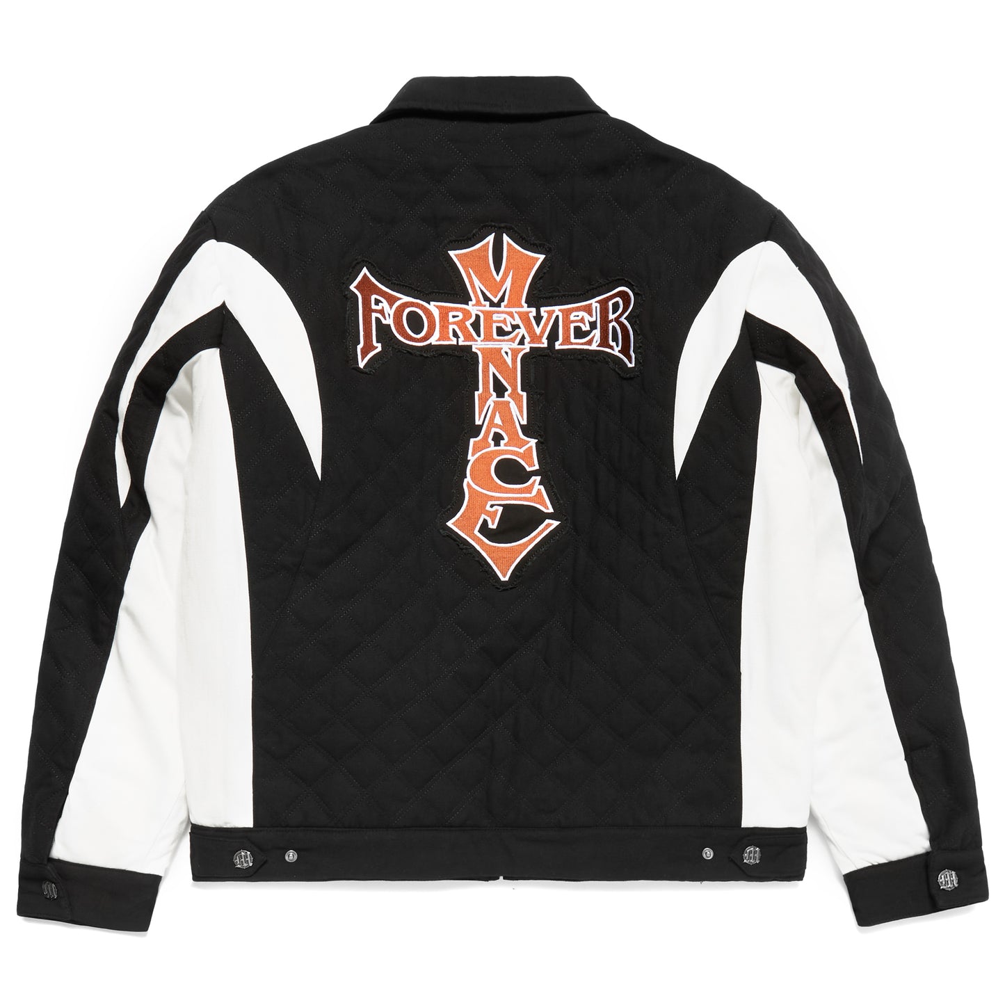 MENACE FOREVER QUILTED TWO-TONE WORK JACKET