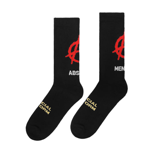 ANARCHY SOCKS (4 PACK) by MENACE