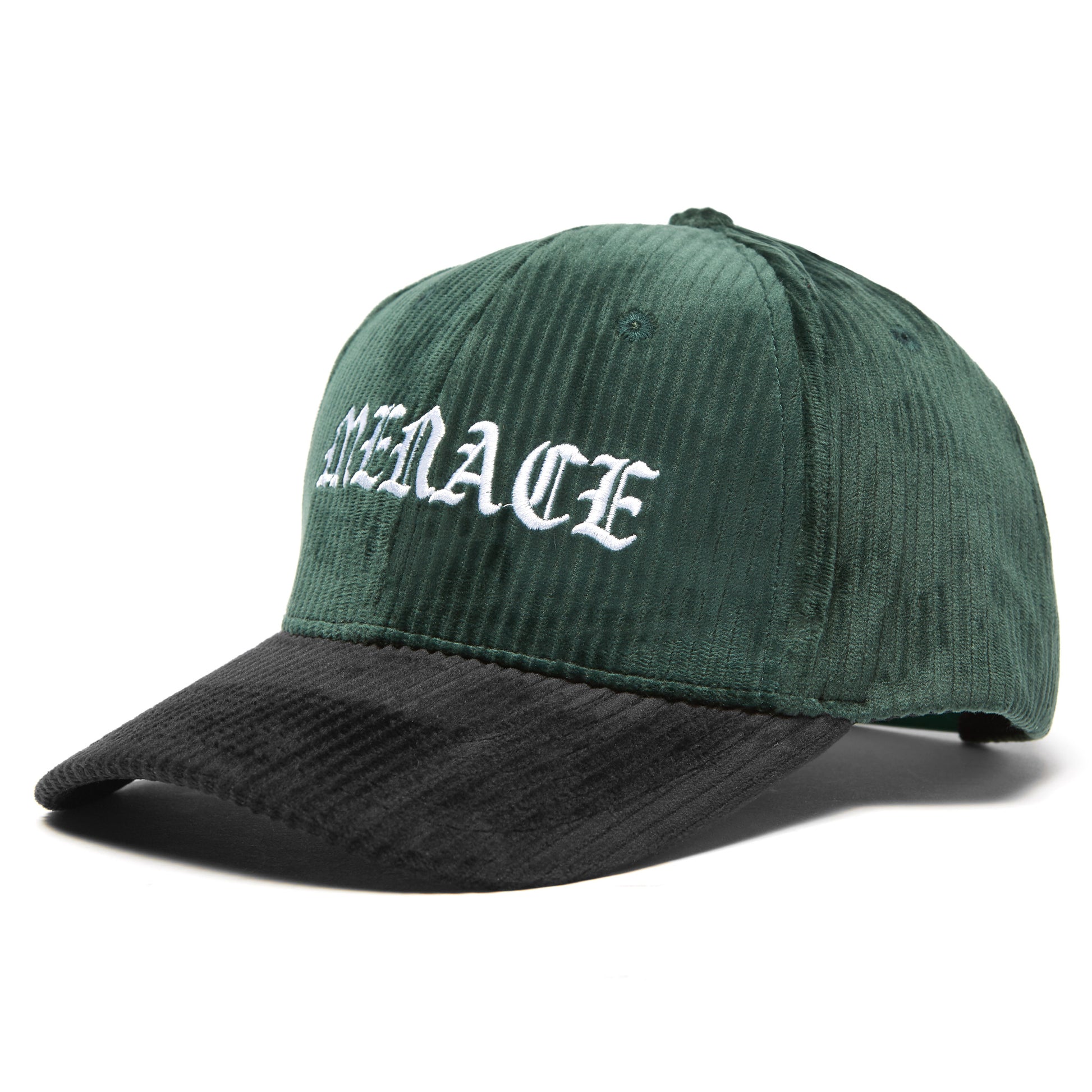 NO ONE IN THE WORLD OWES YOU SHIT CORDUROY LOGO CAP by MENACE