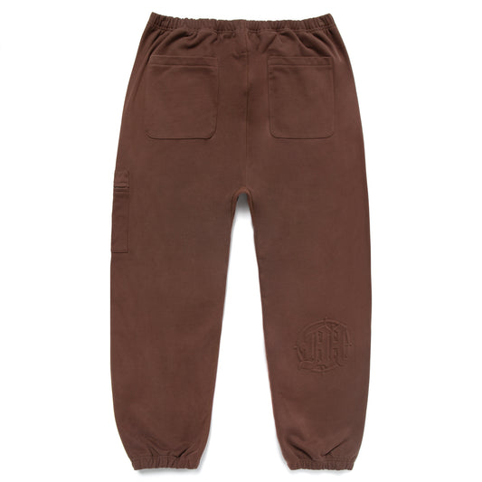 EMBOSSED CARGO SWEATPANTS by MENACE