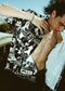 XXX RAW-EDGE BUTTON-UP SHIRT by MENACE