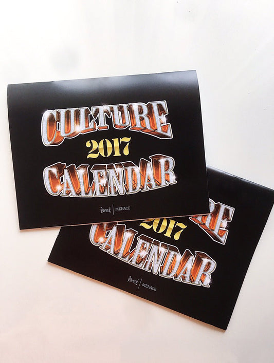 CULTURE CALENDAR by MENACE