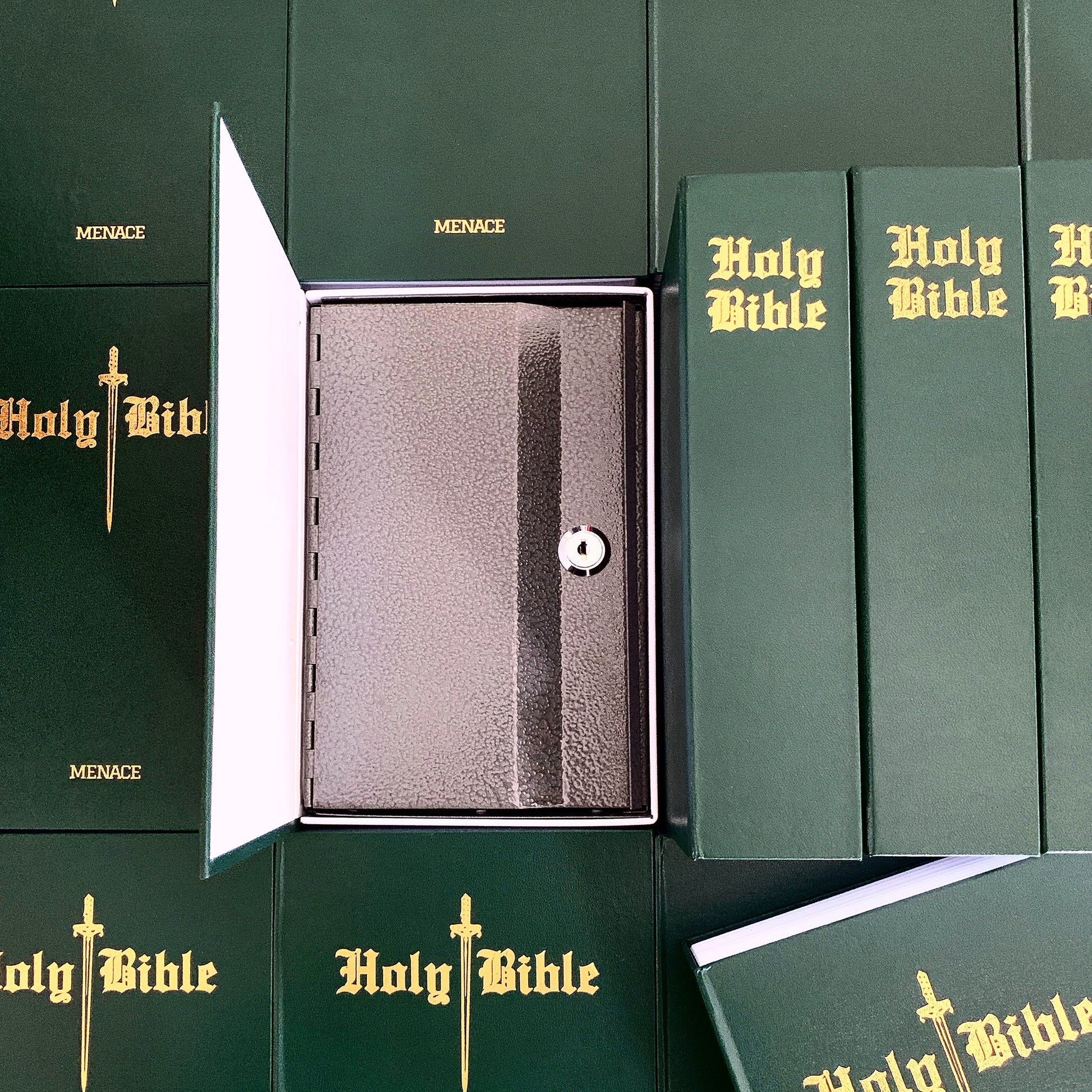 MENACE HOLY BIBLE SAFE BOX by MENACE