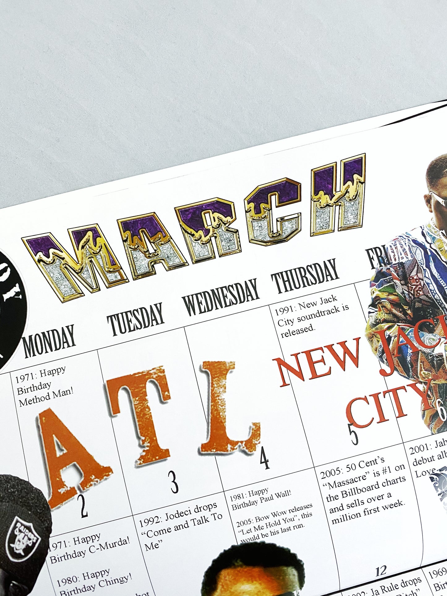 CULTURE CALENDAR by MENACE