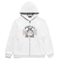 BEVERLY HILLS GUN RANGE ZIP-UP HOODIE by MENACE