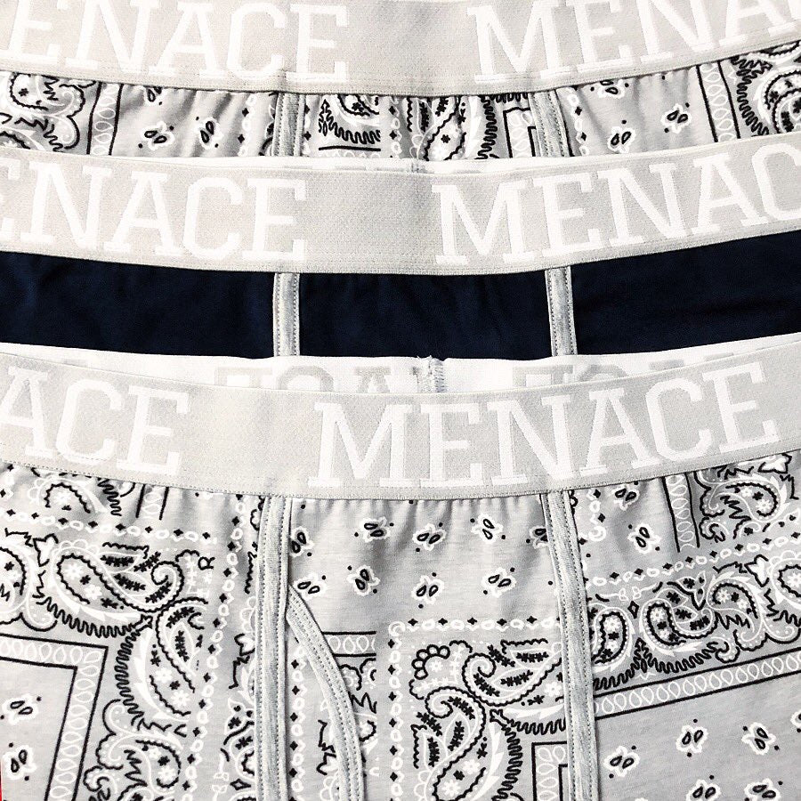 MENACE BANDANA BOXER BRIEFS (3 PACK) by MENACE