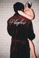 PLAYBOI VELOUR BATHROBE by MENACE
