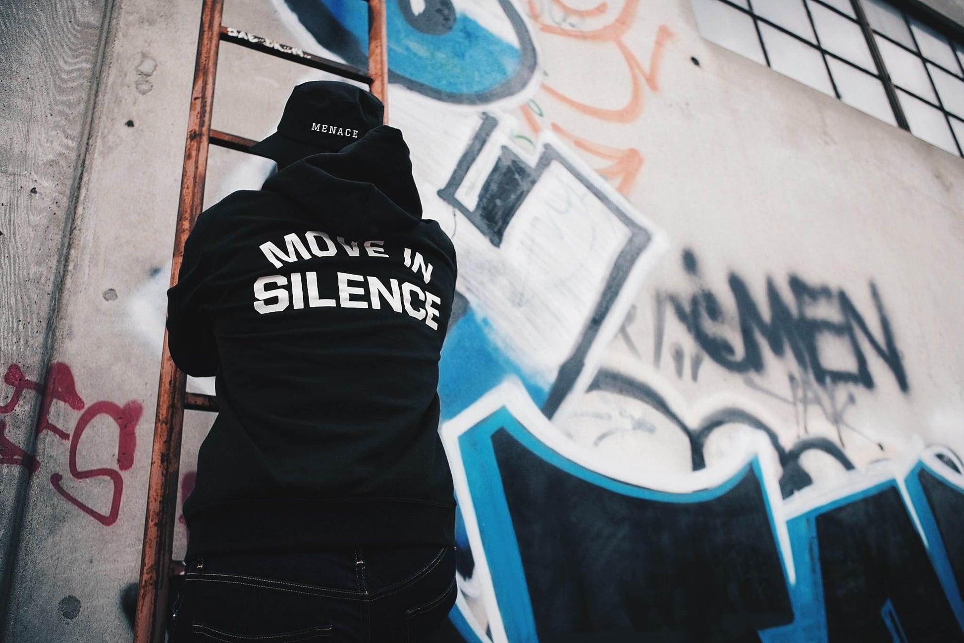 MOVE IN SILENCE HOODIE by MENACE