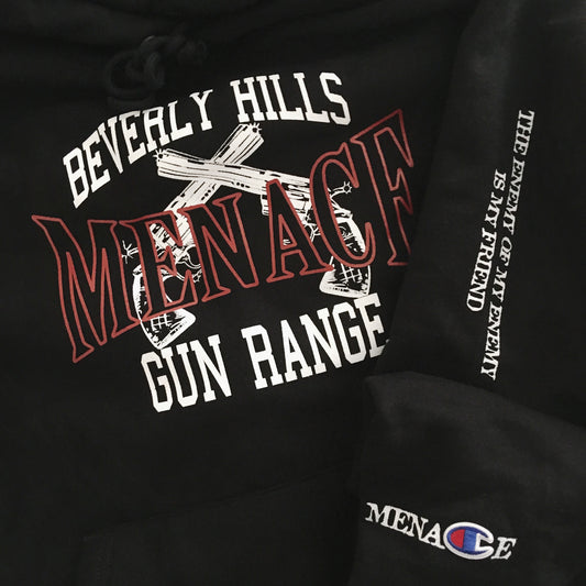 BEVERLY HILLS GUN RANGE HOODIE by MENACE