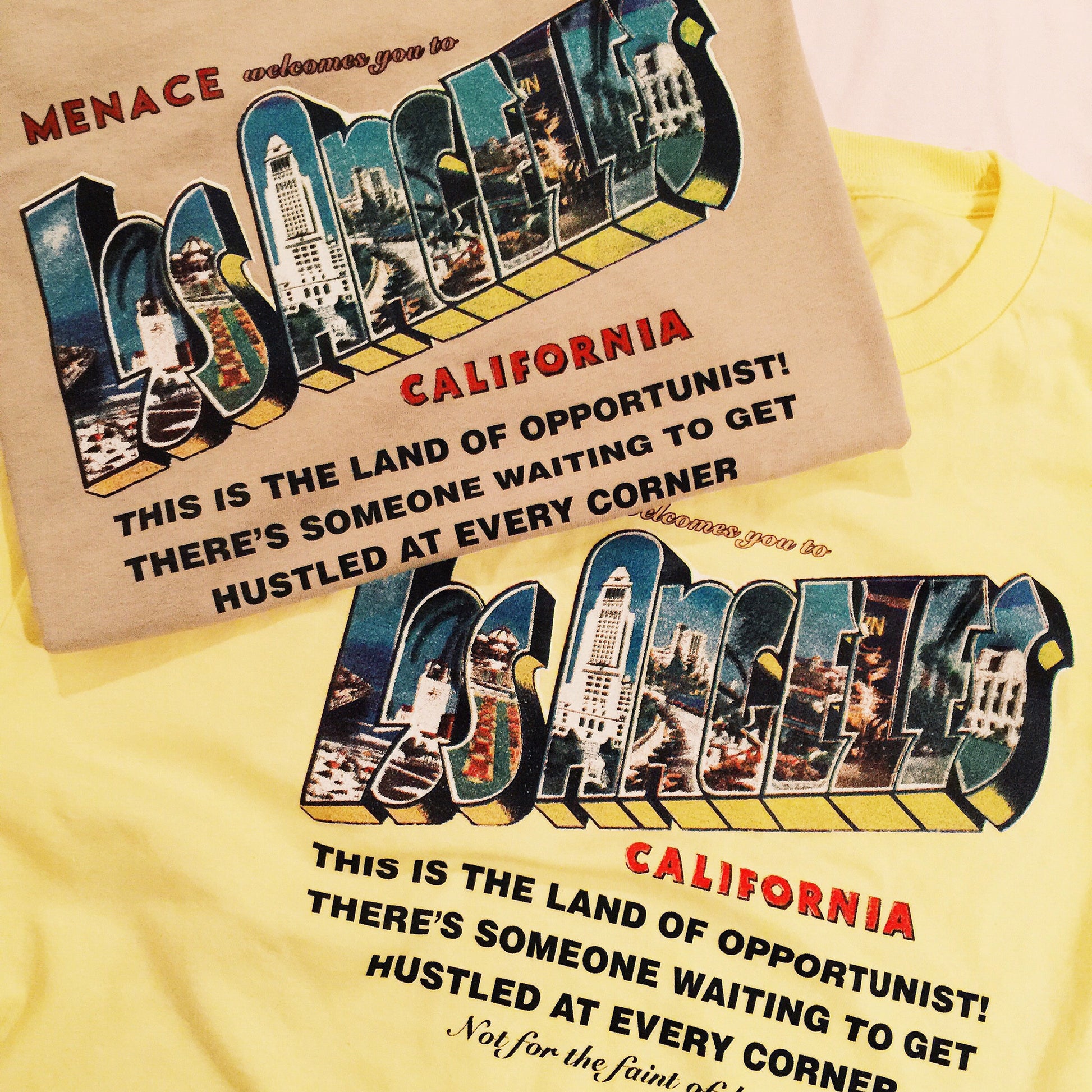 WELCOME TO LA T-SHIRT by MENACE