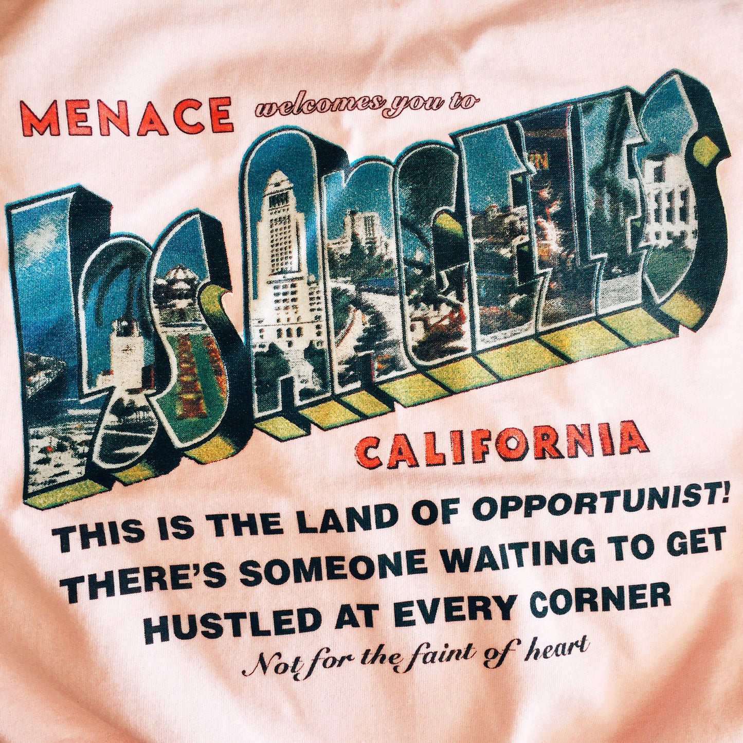 WELCOME TO LA T-SHIRT by MENACE