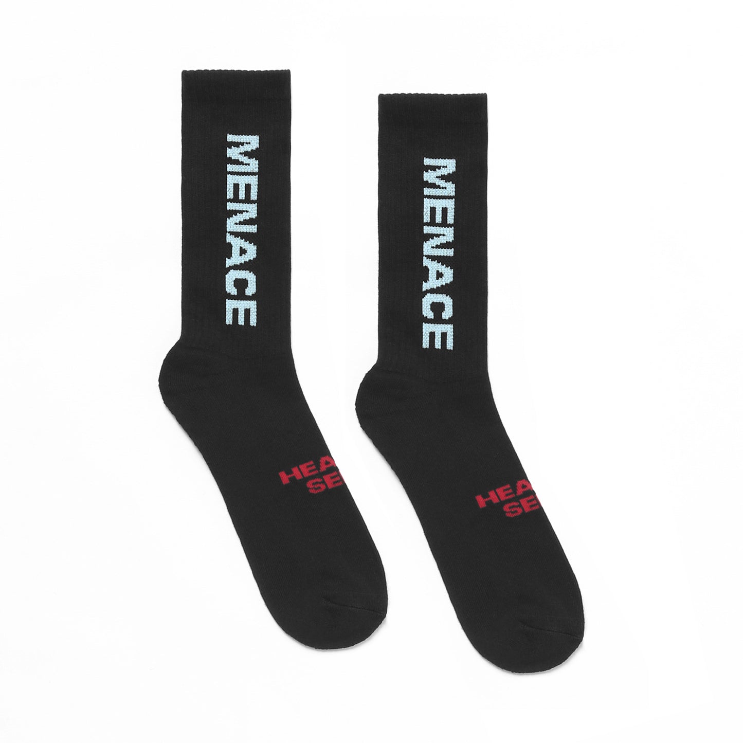 VERTICAL LOGO SOCKS (4 PACK) by MENACE