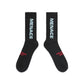 VERTICAL LOGO SOCKS (4 PACK) by MENACE