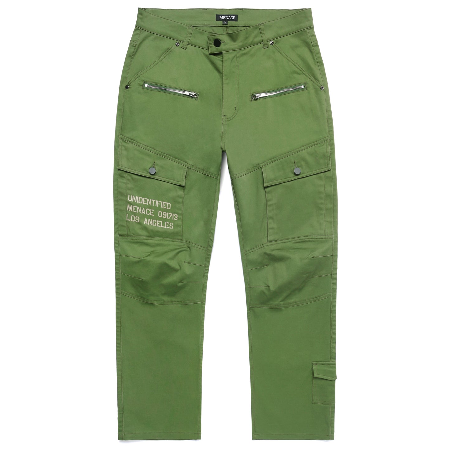 UNIDENTIFIED CARGO TWILL PANTS by MENACE