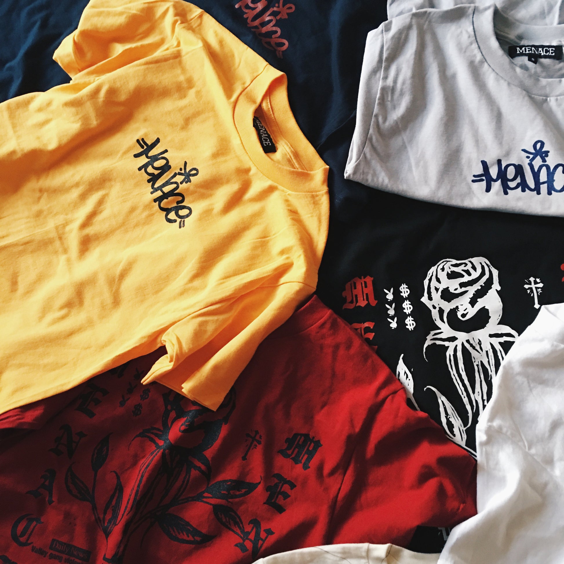 GRAFFITI LOGO T-SHIRT by MENACE