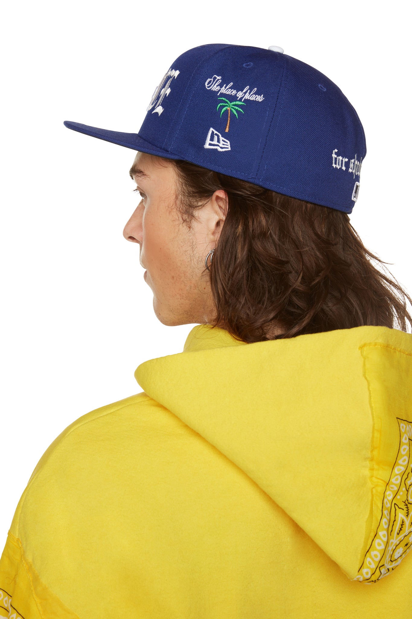 A SUNNY PLACE FOR SHADY PEOPLE FITTED CAP by MENACE