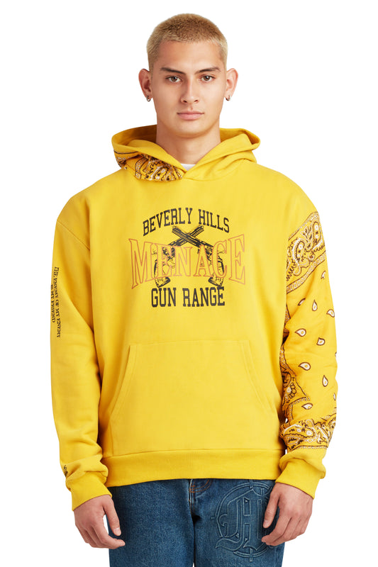 BEVERLY HILLS GUN RANGE HOODIE (BANDANA EDITION) by MENACE