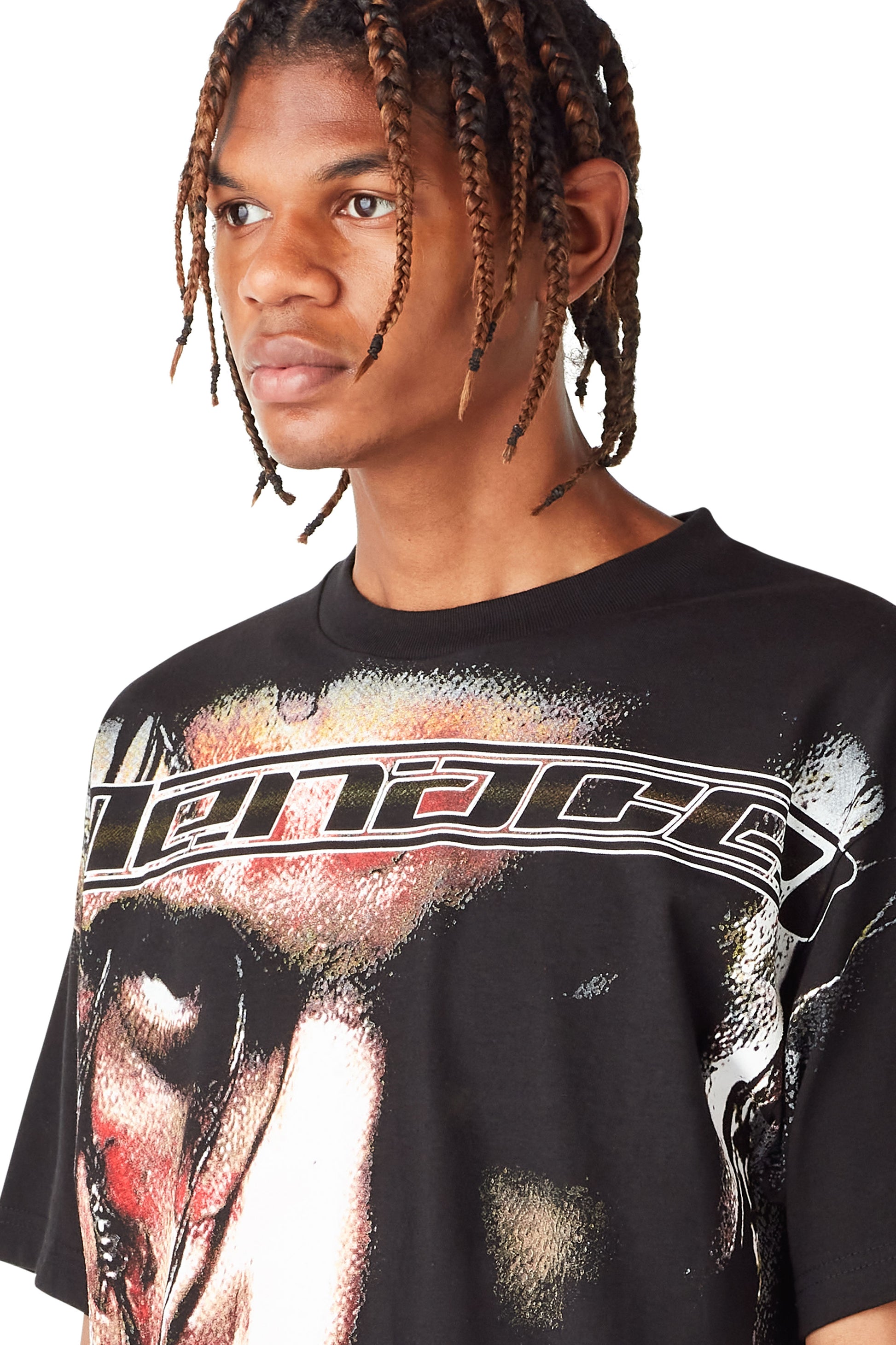 CONTRA T-SHIRT (OVERSIZED PRINT) by MENACE
