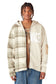 MENACE SPLIT WOOL PLAID FRENCH TERRY HOODIE by MENACE