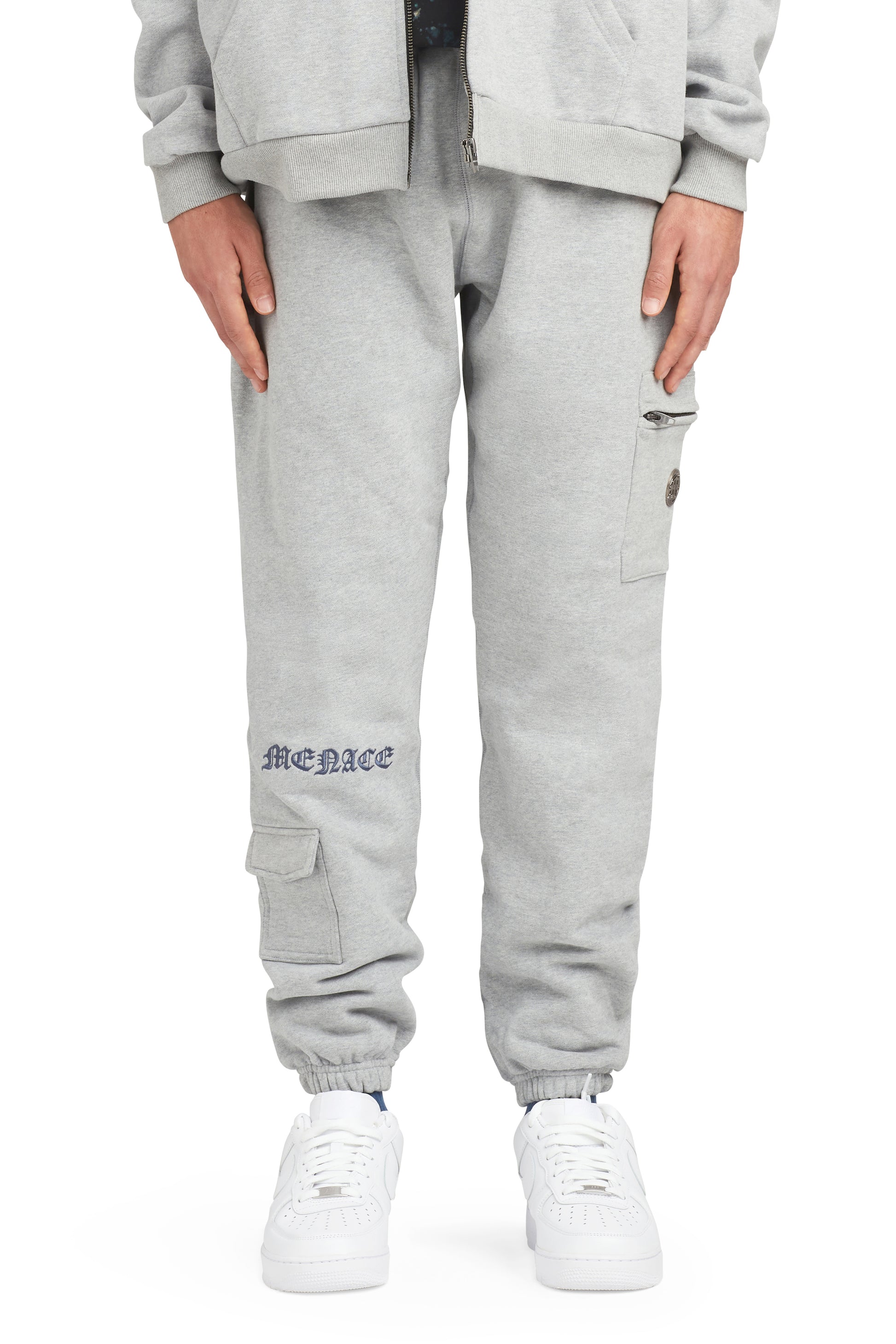 EMBOSSED CARGO SWEATPANTS by MENACE
