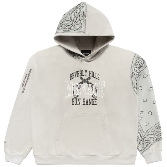 BEVERLY HILLS GUN RANGE HOODIE (BANDANA EDITION) by MENACE