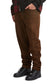 EMBOSSED TARGET LOGO DENIM PANTS