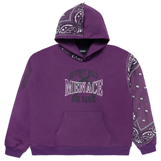 BEVERLY HILLS GUN RANGE HOODIE (BANDANA EDITION) by MENACE