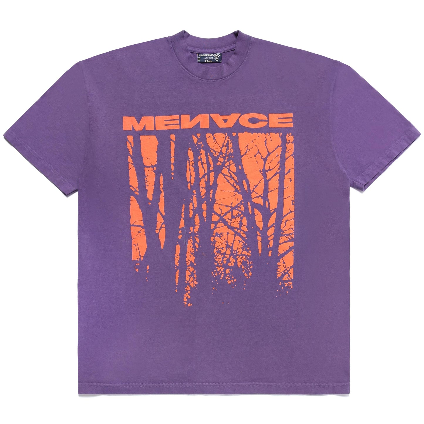 MY OWN HELL PUFF PRINT T-SHIRT by MENACE