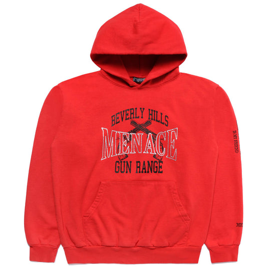 BEVERLY HILLS GUN RANGE HOODIE (RHINESTONE EDITION) by MENACE