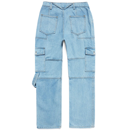 TARGET PRACTICE MULTI-PANEL DENIM PANTS by MENACE