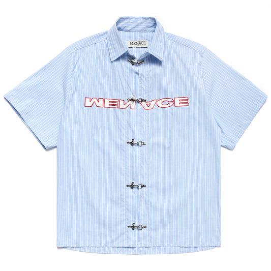 BLUE COLLAR CLASP COLLARED SHIRT by MENACE