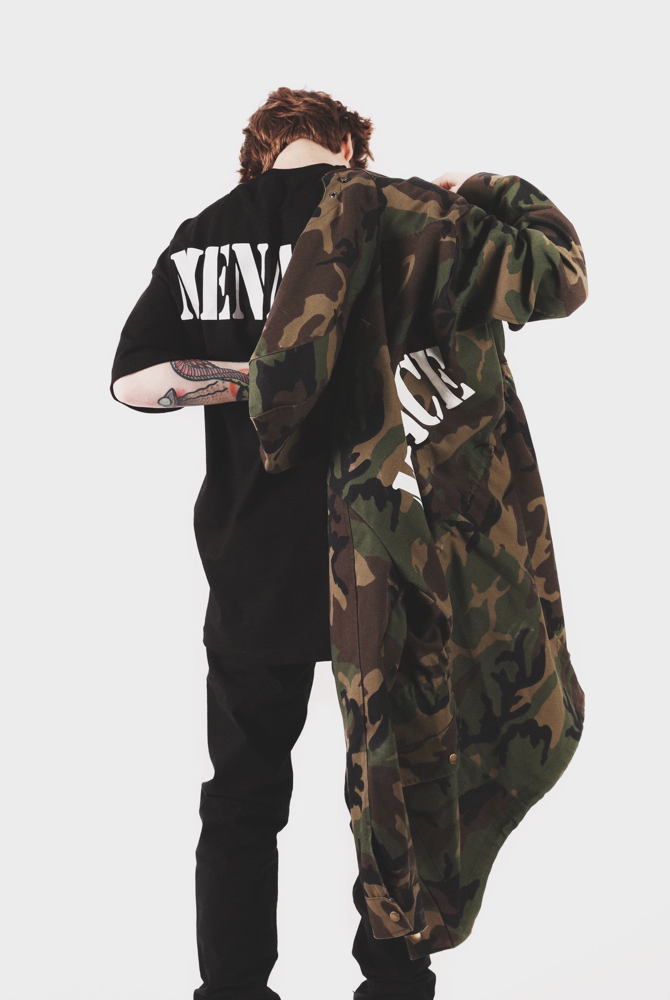 WOODLAND CAMO PARKA by MENACE