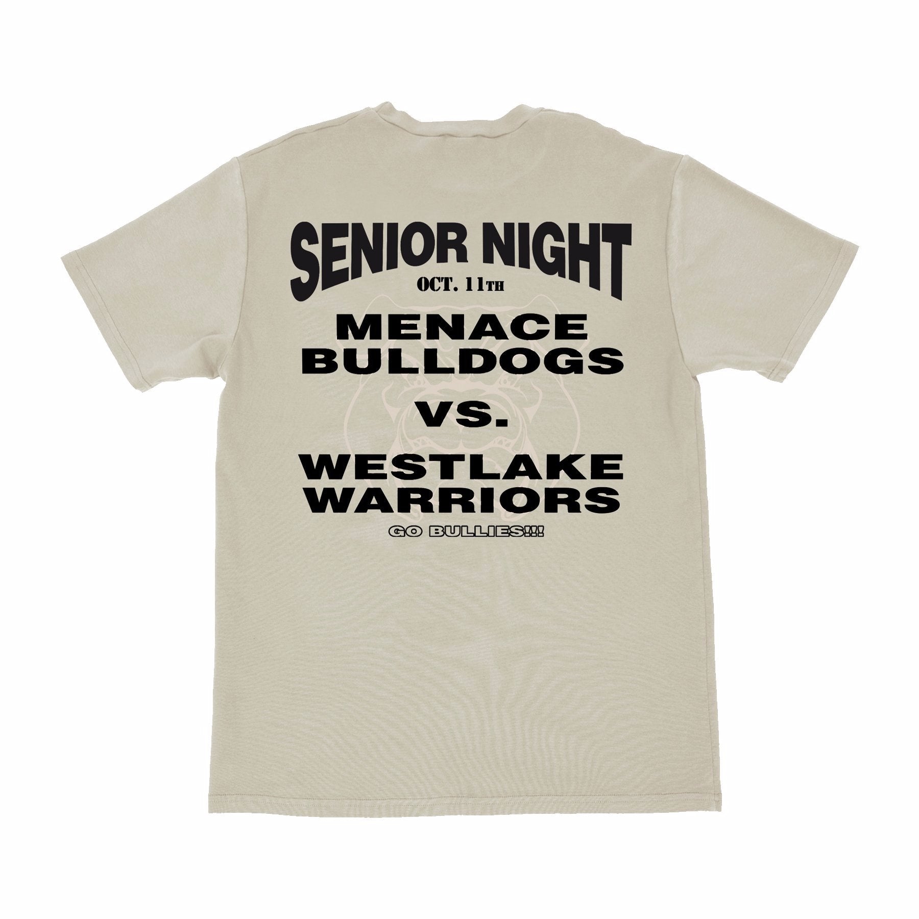 MENACE BULLDOGS T-SHIRT by MENACE