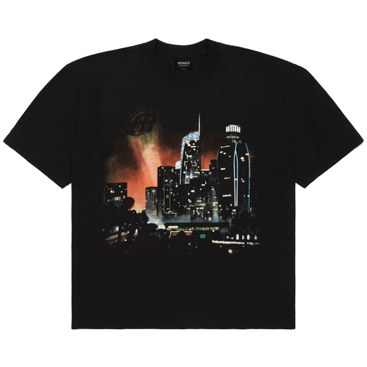 LOS ANGELES SKYLINE T-SHIRT (OVERSIZED PRINT)