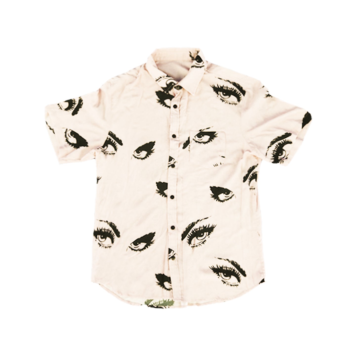 EYES BUTTON-UP SHIRT by MENACE