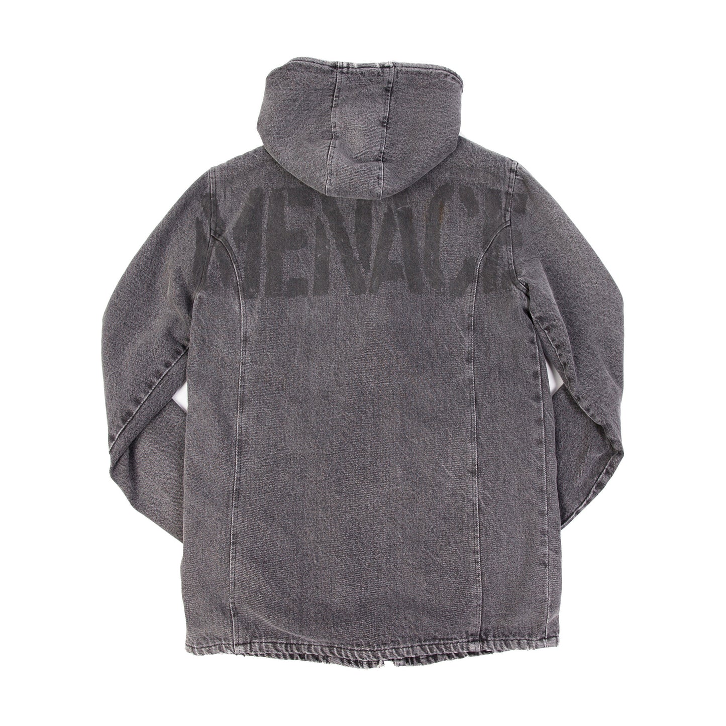 STENCIL HOODED MILITARY PARKA by MENACE