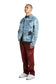 MONOGRAM CORDUROY DISTRESSED PANTS