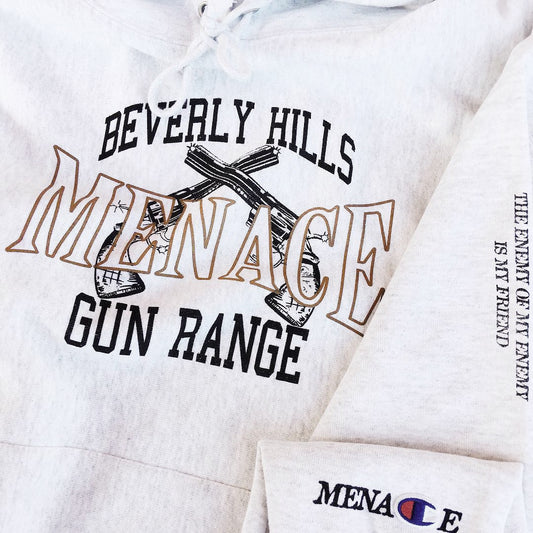 BEVERLY HILLS GUN RANGE HOODIE by MENACE