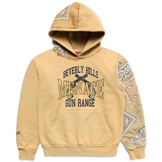 BEVERLY HILLS GUN RANGE HOODIE (BANDANA EDITION) by MENACE