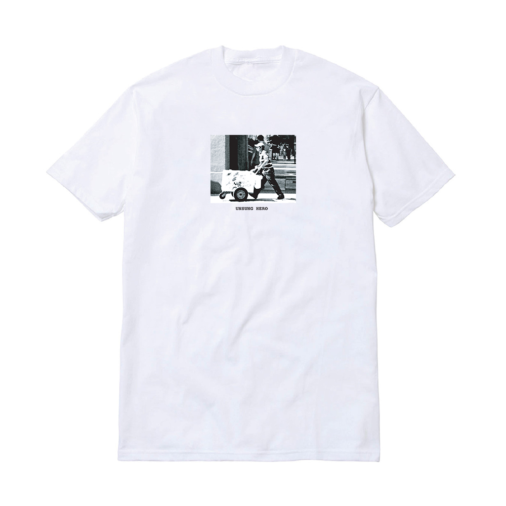 UNSUNG HERO T-SHIRT by MENACE
