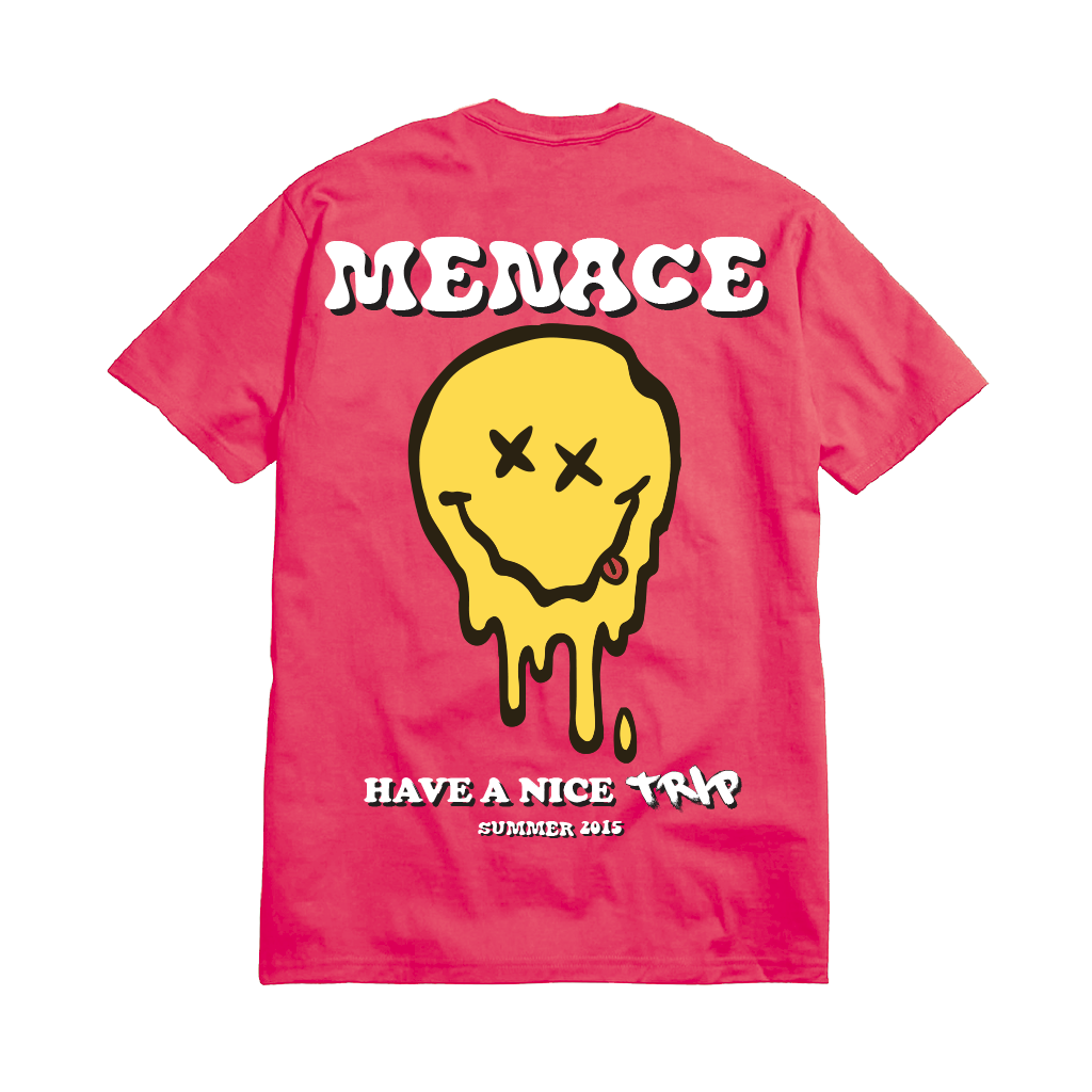 HAVE A NICE "TRIP" T-SHIRT by MENACE