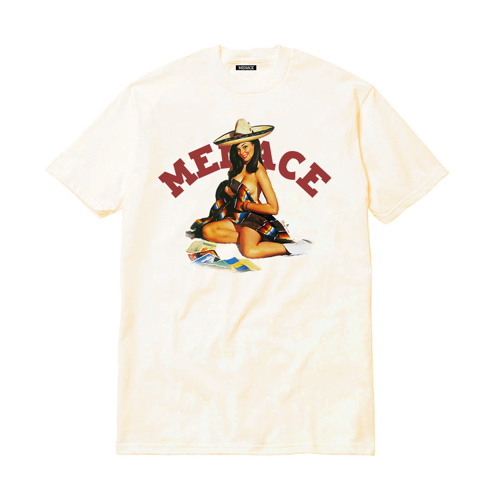PLAYBOY PIN-UP GIRL T-SHIRT by MENACE
