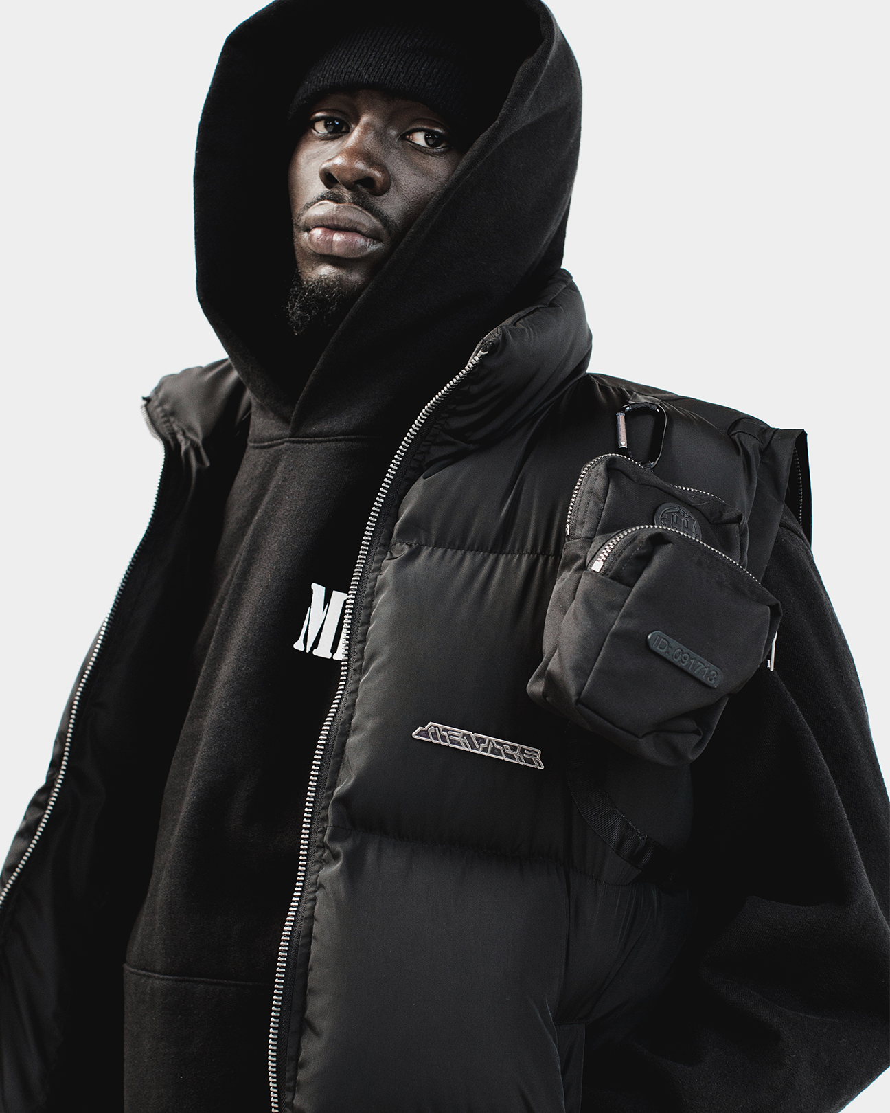 BALACLAVA PUFFER JACKET / VEST by MENACE