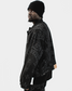 LASER ENGRAVED PAISLEY DENIM JACKET by MENACE
