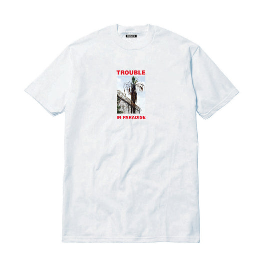 TROUBLE IN PARADISE T-SHIRT by MENACE