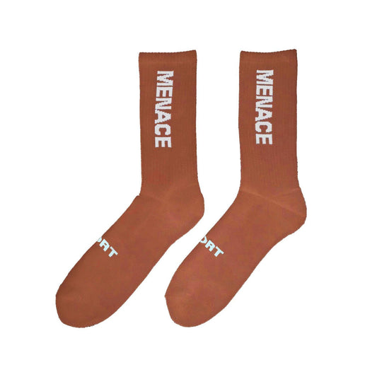 VERTICAL LOGO SOCKS (4 PACK) by MENACE