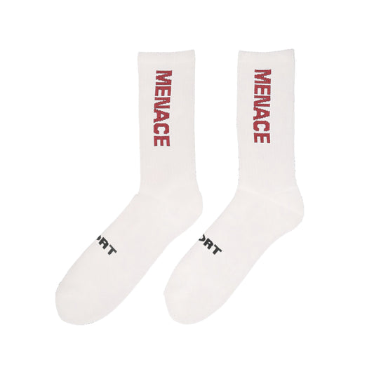 VERTICAL LOGO SOCKS (4 PACK) by MENACE